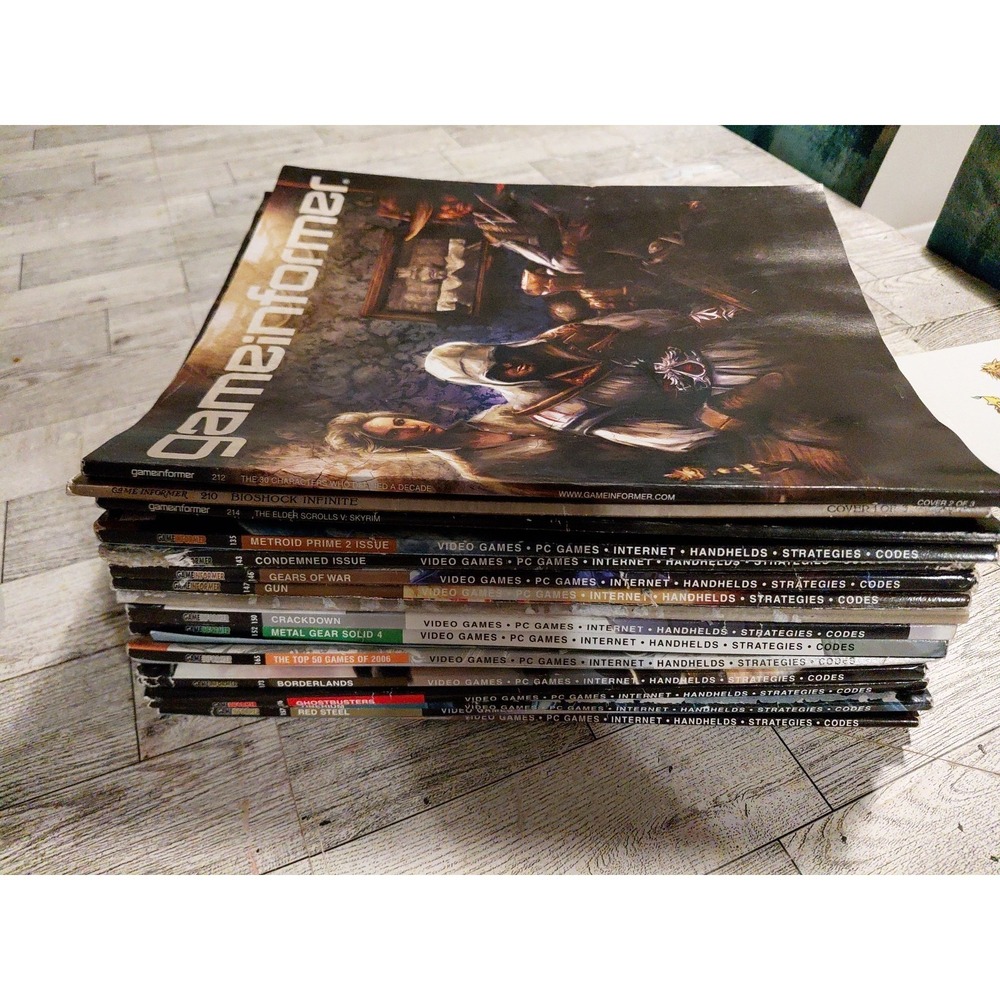 Game Informer Magazine #183-157-177-176-173-165-152-150-147-143-135-210-212-214